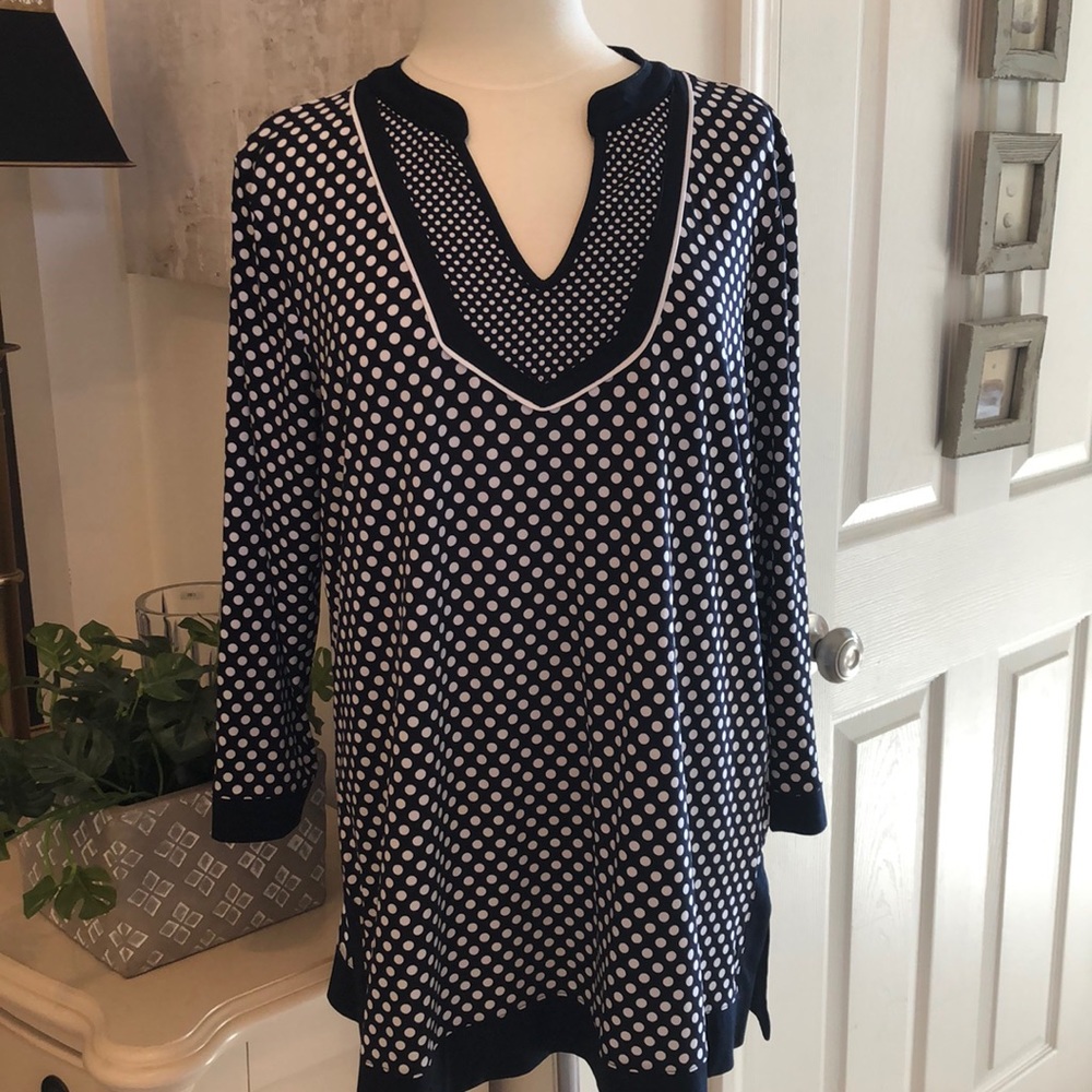 DANA BUCHMAN SZ LARGE TUNIC TOP